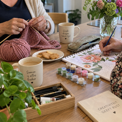 Handwerkgroep bij HAVEN Kerkrade